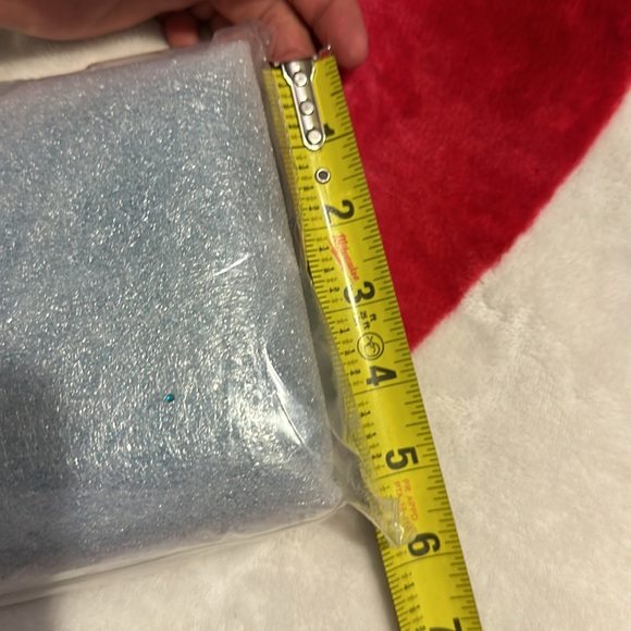 NWT Express Rhinestone Stud Clasp Clutch in Emerald - Picture 7 of 10